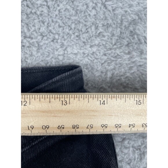 Abercrombie & Fitch Jeans Women 28|6 Short Black The Kick Flare Ultra High Rise - Picture 5 of 7